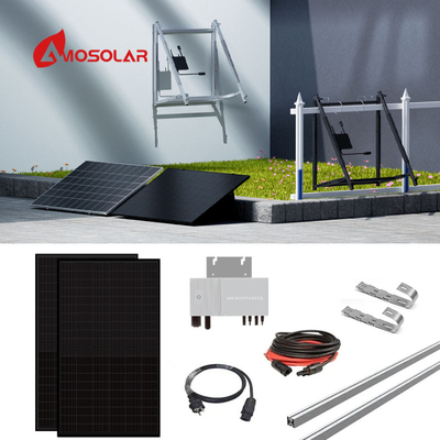 Alemania Sistema solar de balcón de 600 W con comunicación WiFi y voltaje de arranque de 24 V
