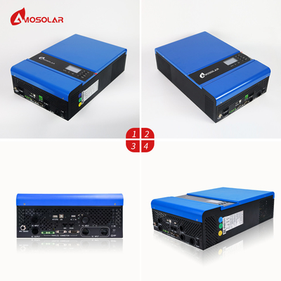 Inversor solar híbrido de 5 kW 10 kW 48 V con controlador MPPT y certificación CE/RHOS/IEC