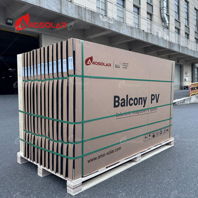 Alemania Sistema solar de balcón de 600 W con comunicación WiFi y voltaje de arranque de 24 V