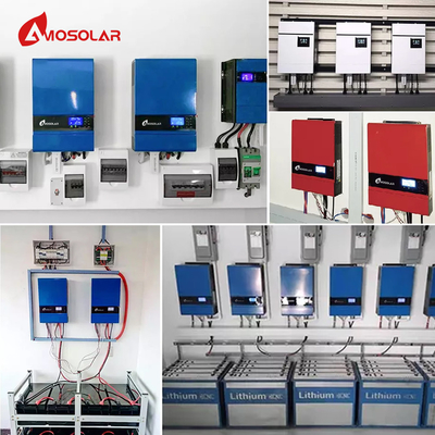 Inversor solar híbrido de 5 kW 10 kW 48 V con controlador MPPT y certificación CE/RHOS/IEC