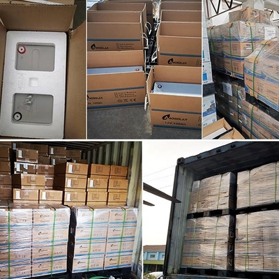 Batería de gel sellado 2v 12v 200ah 100ah 150ah para el ciclo profundo Sistema de energía de almacenamiento solar