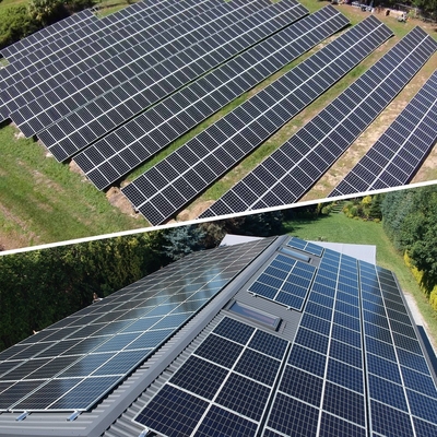 Modulos fotovoltaicos de 550 vatios para sistemas de energía solar