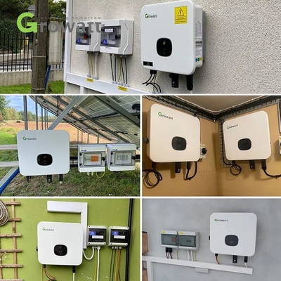Growatt 5kw 6kw Fase única 220V En la red invertidor solar de conexión para el sistema doméstico