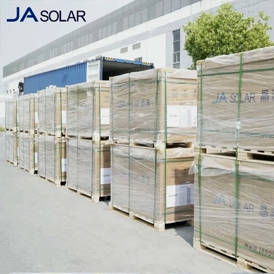 144 células Panel solar mono 440-460 vatios con tecnología de media célula y conector MC4