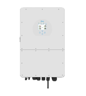 Deye Home Almacenamiento de energía Sistema solar híbrido Kit de suministro de energía tres fase única 12KW 5KW