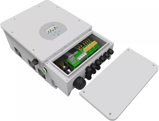 Deye Home Almacenamiento de energía Sistema solar híbrido Kit de suministro de energía tres fase única 12KW 5KW