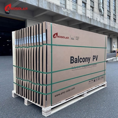 Amosolar Solar Europe Almacén 600W 800W Balcón Sistema de paneles solares Integración del sistema