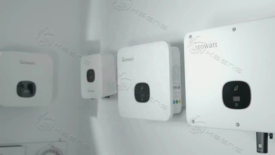 Growatt MOD 15KTL3-X Inversor solar de 15kw Tres fases en la red 2 MPPT Inversor con WIFI y función 4G