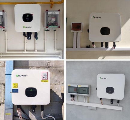 Growatt MOD 15KTL3-X Inversor solar de 15kw Tres fases en la red 2 MPPT Inversor con WIFI y función 4G