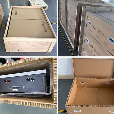 Batería Lifepo4 de alta capacidad 48V 100Ah 5kwh para el sistema solar Material de ánodo LFP 47KG