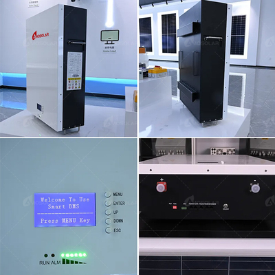 Amosolar 10kwh 5kwh 48v 100ah 200ah Batería solar de litio para almacenamiento a temperatura ambiente