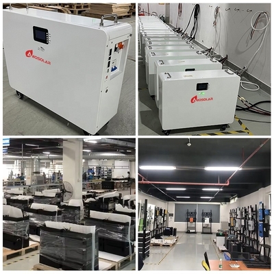 Batería de plomo-ácido todo en uno 1kW 2kW 3kW 5kW Sistema de energía solar fuera de la red para el hogar