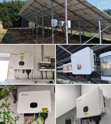 MPPT Controlador Growatt Inversor en red MID25-40KTL3-X 25 Kw 30kw 40kw Inverter solar
