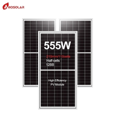 Sistema de paneles solares Amosolar de 540 Watt 545 Watt 550 Watt 555 Watt