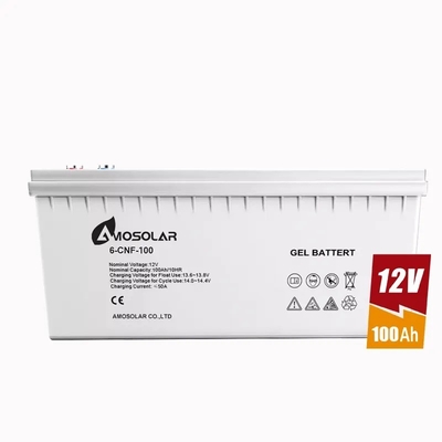 Batería solar recargable de ciclo profundo con 12V100AH GEL Batería de plomo ácido