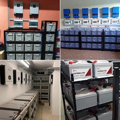 Batería solar recargable de ciclo profundo con 12V100AH GEL Batería de plomo ácido