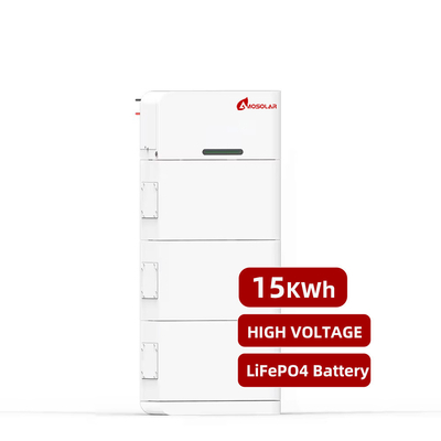Sistema de almacenamiento de energía de módulo apilado 10KWH 15KWH 20KWH 25kW H con material de ánodo LFP