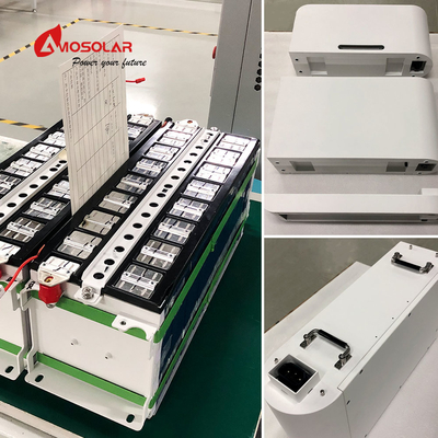 Sistema de almacenamiento de energía de módulo apilado 10KWH 15KWH 20KWH 25kW H con material de ánodo LFP