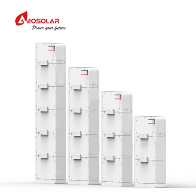 Sistema de almacenamiento de energía de módulo apilado 10KWH 15KWH 20KWH 25kW H con material de ánodo LFP