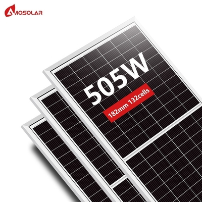 Compra Mono 480w 490w 500w 505w Panel solar Tecnología PERC Pedido OEM chino aceptable