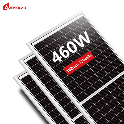 Panel solar de silicio monocristalino de 440-460W con certificado CE/TUV/INMETRO/ISO