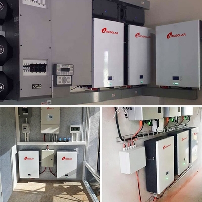3.2 voltios Voltado nominal 51.2v 50ah 100ah 200ah Baterías de litio para el sistema solar doméstico