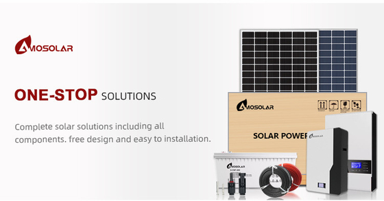 Sistema Amsolar fuera de la red 3KW 5KW 8KW 10KW Inversor solar fuera de la red de alta frecuencia con 1