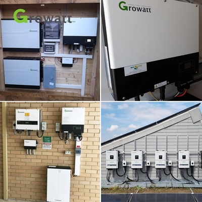 Growatt 5w 8kw 10kw 48v Inversor solar híbrido 5kva con MPPT para el hogar y el gobierno