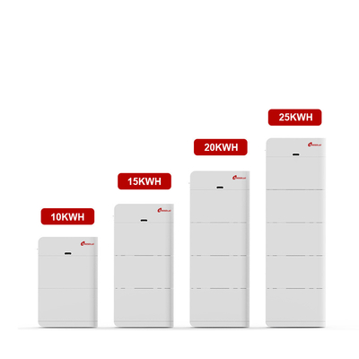 Paquete de baterías de iones de litio de 512 V con comunicación para almacenamiento de energía de potencia 630*185*2000