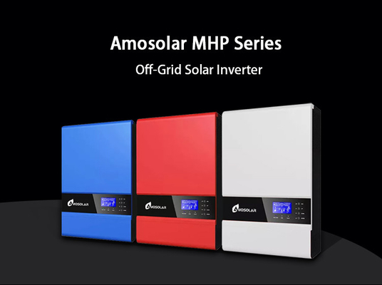Amsolar 3kw 5kw Inversor solar fuera de red para sistema de energía solar Tipo de salida múltiple