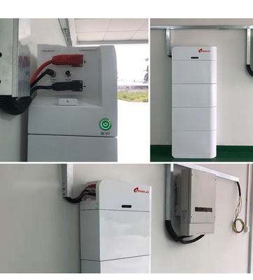 Tasa de descarga del 80% Baterías de almacenamiento de energía apiladas 10kwh 15kwh 20kwh Lifepo4 recargables