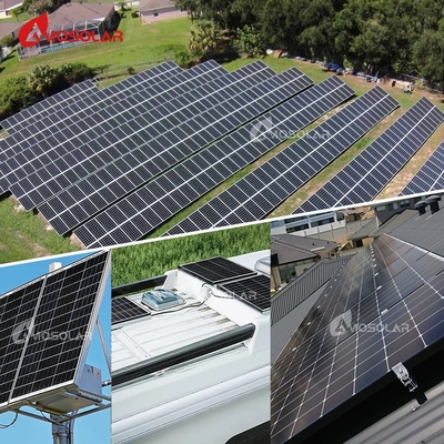 80W 90W 100W 110W 120W Mini Panel Solar para AS100M6-32 Corriente de potencia máxima Imp 5.07