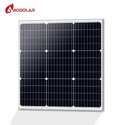 Panel solar mono Amosolar 55 Watt 100 Watt 150 Watt 200 Watt Lista con el certificado CE