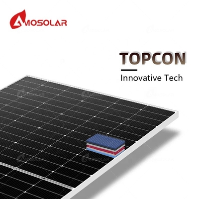 550W 560W 575W 580W 600W 620W Panel solar de tipo N con marco de aleación de aluminio anodizado