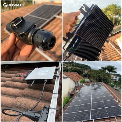 Inversor de conexión de red solar de 1200w 1600w 2000w certificado por la IEC 62116 para sistemas de alta tensión