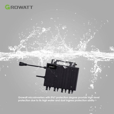 Los paneles solares Growatt y el inversor solar híbrido de 800w 2400w 3000w para el sistema solar en red