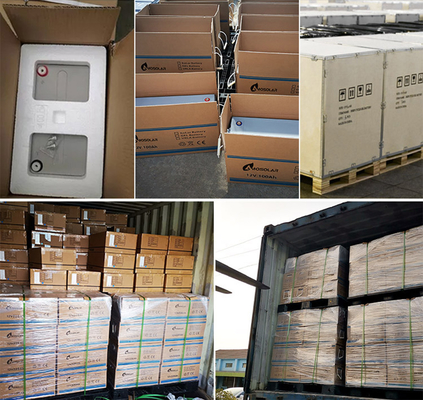 Batería solar AGM de 12V/24V/36V/48V para sistemas solares domésticos recargable y de larga duración