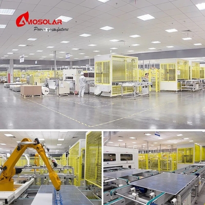 Cuadro de aleación de aluminio anodizado PERC 560w 565w Panel fotovoltaico solar monocristalino