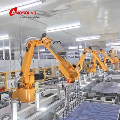 Panel solar bifacial de tipo N 560w 565w 570w 575w 580w Modulo fotovoltaico