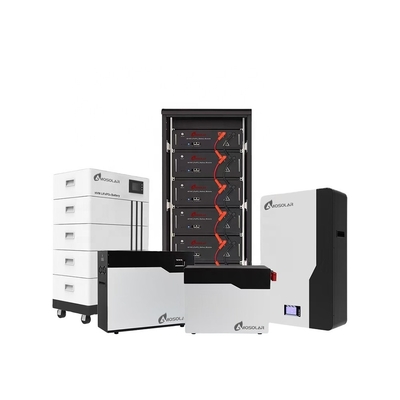 Amosolar 48V/51.2V 100ah 200ah 10kwh 20kwh Batería Lifepo4 para soluciones de almacenamiento solar