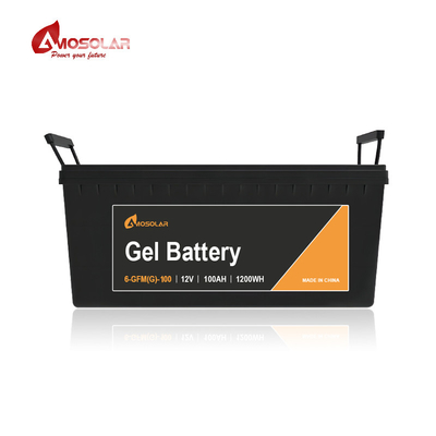 Batería tipo plomo-ácido 12V/24V/36V/48V Batería tipo gel amosolar para el sistema de almacenamiento solar