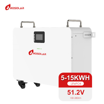 Paquete de baterías de litio de 24V 48V 51.2V Lfp para almacenamiento de energía solar