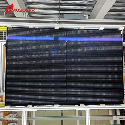 Amosolar 440W 450W 460W 1000W Panel solar monocristalino con caja de unión IP68