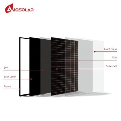 MC4 Conector compatible Panel solar monocristalino amosolar para sistema de energía solar 545w