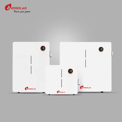 Montaje de pared de la batería de litio 5wkh 10kwh 15kwh con BMS incorporado y pantalla LCD