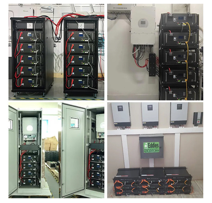 Energía eléctrica 10 Wh 6000 ciclos profundos 12V 24V 48V 51.2V 10kwh Lifepo4 Baterías