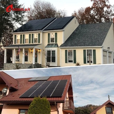 21Celdas de silicio mono 0,5% paneles solares con barniz negro completo para el sistema de energía solar doméstico
