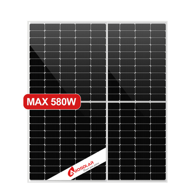 Paneles solares monocristalinos de 210 mm tipo N 560W 570W 580W para el sistema de energía solar