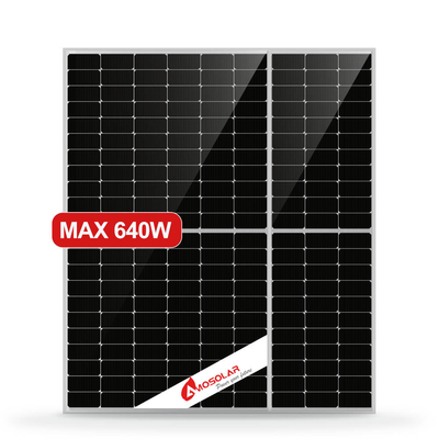 Los paneles solares monocristalinos amosolares de 210 mmx210 mm con módulos fotovoltaicos de grado A de tamaño de célula N-TIPE