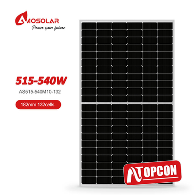 Modulos fotovoltaicos solares mono de 182 mm para electricidad doméstica 132 6*22 Células Sistema de energía solar